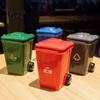 Trash Can Style Mug with Lid Funny Bin Ceramic Lid, Novelty Garbage Drinking Tea Cup Educational Handle, Recycling Coffee Mug, Gag Gifts for
