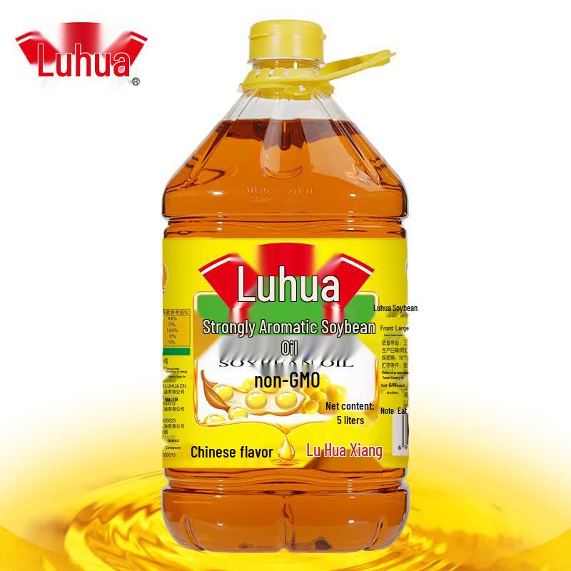 Luhua Rich Flavor Non-GMO Pressed Soybean Oil