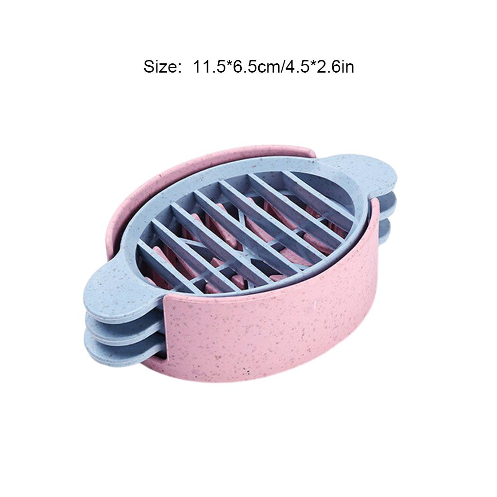 Straw Cut Egg Slicers Tools Preserved Egg Splitter Cut Eggs Kitchen Essential Cooking Tools