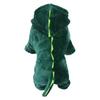 Dinosaur Fleece Pet Jumpsuit Winter Warm Coat for Dogs Hoodie Chihuahua French Bulldog Dinosaur Dog Clothes