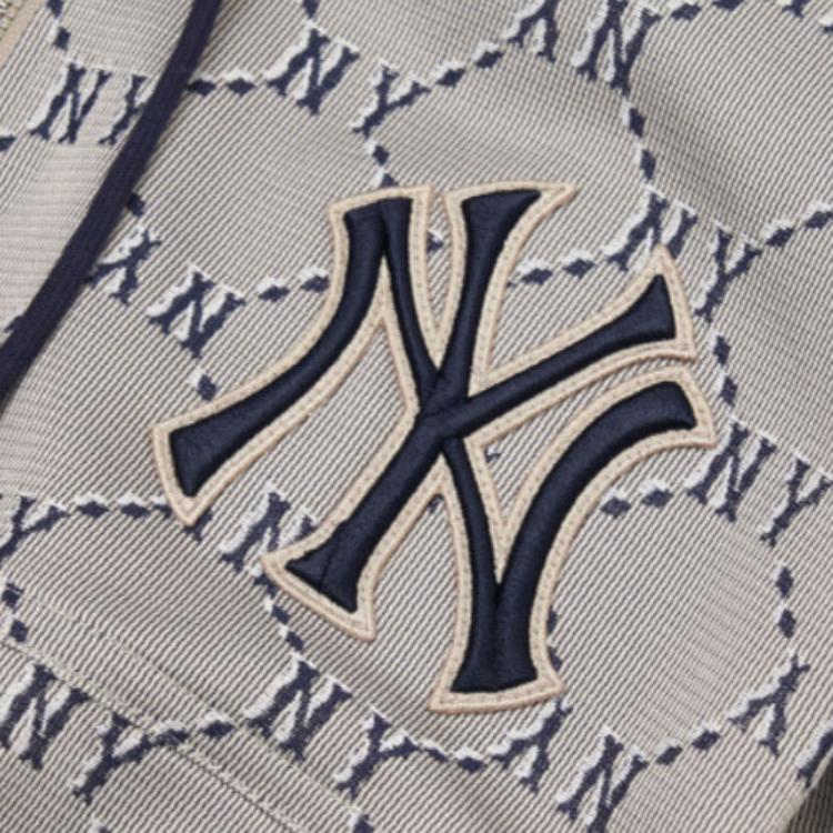 New MLB Cropped Coats Women's Gray 3FWJM0221-50BGS