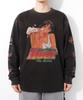 QT8 GARMENTS Rg Hear The Bubble Aq Washed Long Sleeve (Black)