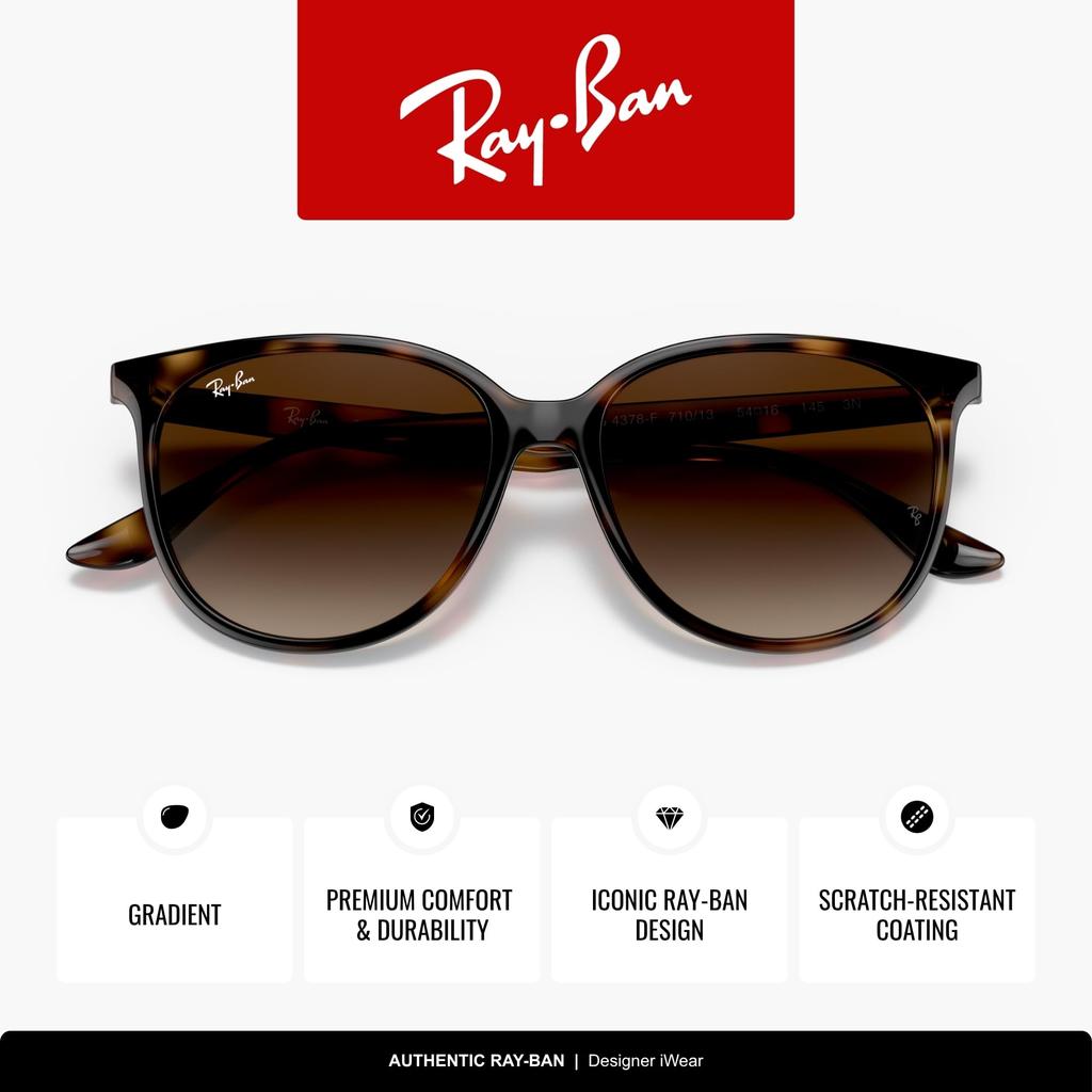 Sonnenbrille RB4378F Asian Fit Ray-Ban
