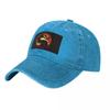 Mortal Kombat Baseball Caps Fashion Washed Denim Hats Outdoor Adjustable Casquette Sports Baseball Cowboy Hat for Unisex