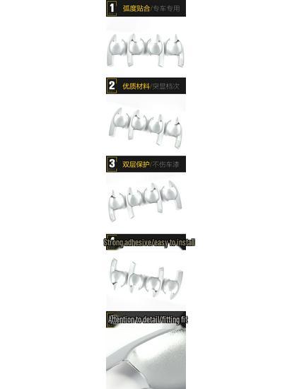 Jinbei Zhishang S30 Door Bowl Electroplated Scratch-Resistant Decorative Cover