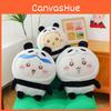 Chiikawa Panda Plush Toy Doll With Soft Pp Cotton Filling For Kids' Bedroom Decor