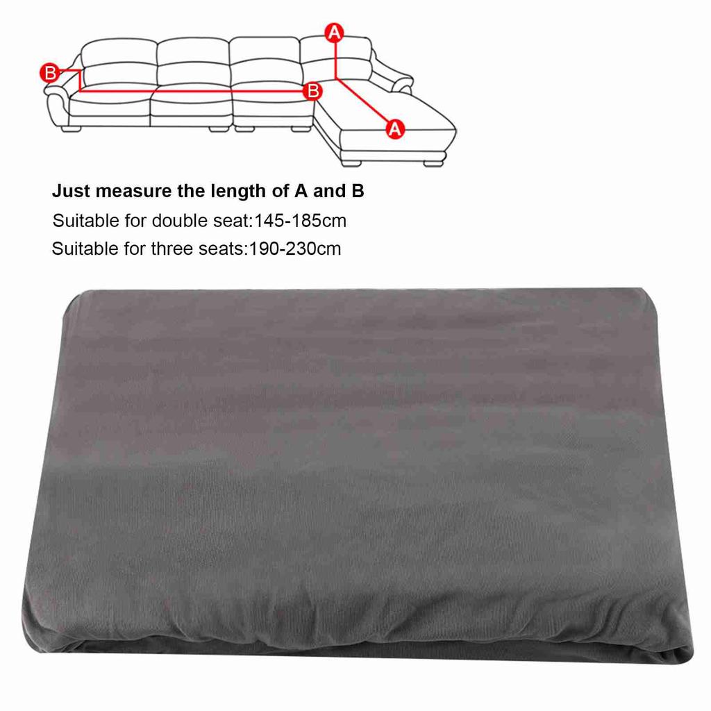 L Shape Sofa Cover Sofa Protector Polyester 3+2 Seat Corner Sofa Cover L Shape Slipcover Home Furniture Protector Sofa Slipcover