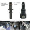 Fuel Line Connector Auto Fuel Line Hose Coupler Straight Connector Quick Release Female Connector