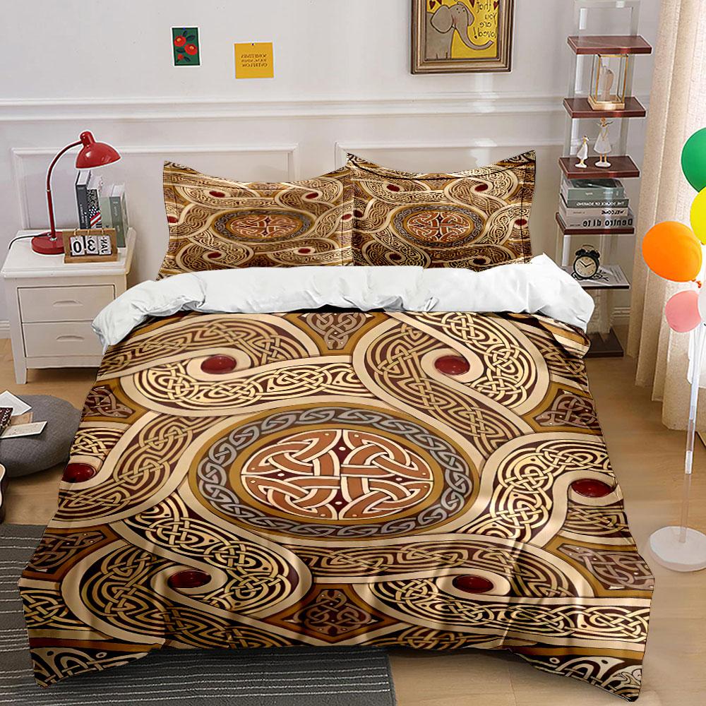 

Celtic knots with gemstones. Bedding sets Duvet cover sets Duvet covers Pillowcases(1 * Duvet Cover 2 * Pillowcases, without duvet insert) 135x200cm