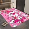 3D Printed (My Melody) Cartoon Rug, Suitable for Bedrooms, Living Rooms, Sofas, Doormats, Large-size Children's Play Mat, Q-02