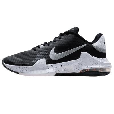 Air Max Impact 4 Low Top Basketball Shoes Men's Black White Sneakers Casual Shoes DM1124-011