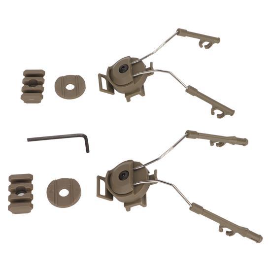 

1 пара адаптерів для гарнітури та шолома, адаптера для навушників з лівого та правого боку для Comtac