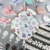 Universal Embossed Nail Nails Ornaments Decals Persistent Portable Engraved Pattern