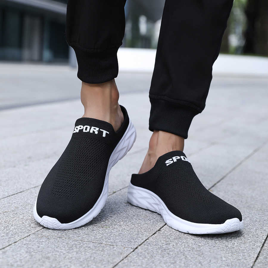 Fashion Autumn-spring Half Sneakers Brand Man Woven Man White Shoes Runings Men Sports Universal Brands Zapato Wholesale Tenise Fat