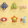 Giocattoli Spinner per Bambini Piccoli Orso Hand Fidget Spinner con Ventosa Giocattoli Sensoriali Sollievo dallo Stress Giochi per Bambini Sonagli Rotanti