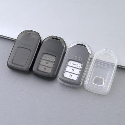 Transparent Full Wrap Honda Key Case for Civic, CR-V, Accord, XRV, Vezel, Fit, Avancier, Crider