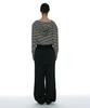 PARTIMENTO WOMEN 2Way Belted Layered Parachute Pants_Black