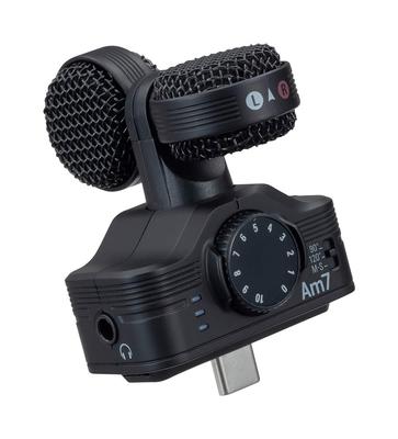 Zoom Stereo Smartphone Mic Android Black SCU-33