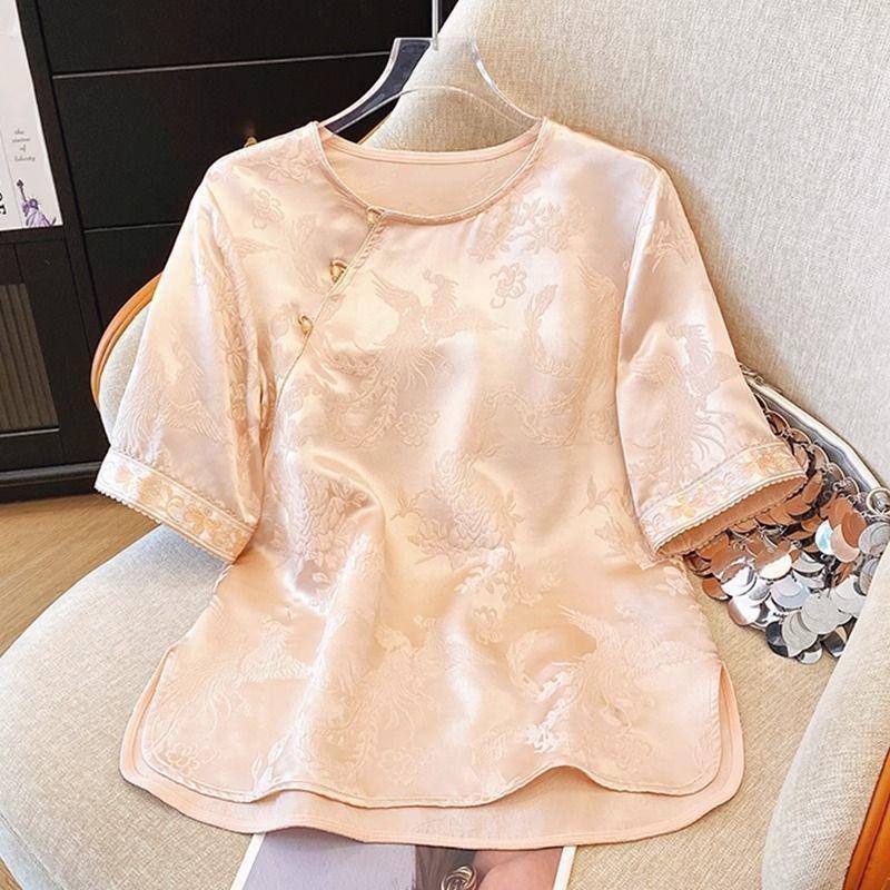Summer Solid Color Bottoming Shirt Fashionable Versatile Women's Short Sleeves 2025 Inner Top Temperament Fashionable