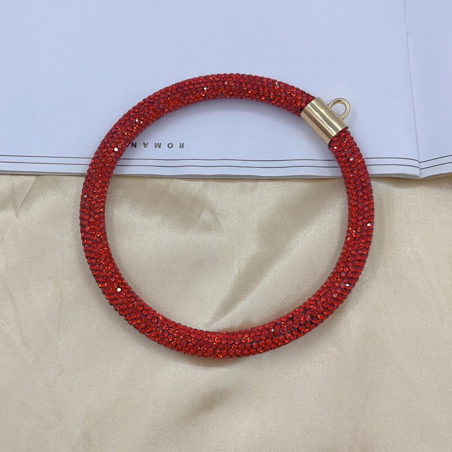 Elegant Cross-border Keychain Full Diamond Bracelet: Light Luxury Fashion, Fitness Sports, DIY Multifunctional Design