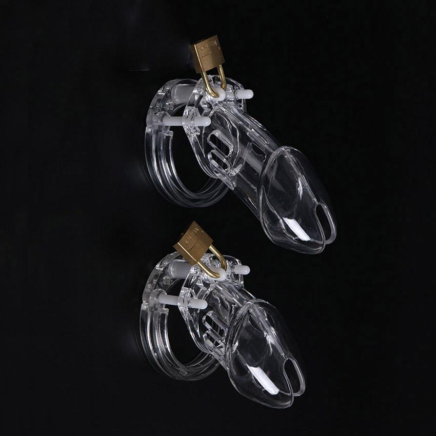 2021 Nová sada zařízení pro mužskou cudnost Cock Cage Penis Ring Bondage Belt Fetish Sex Dospělý