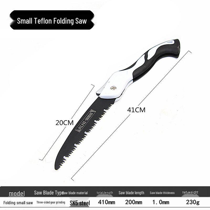 Handmade Mini Handheld Logging Saw for Trees and Gardening