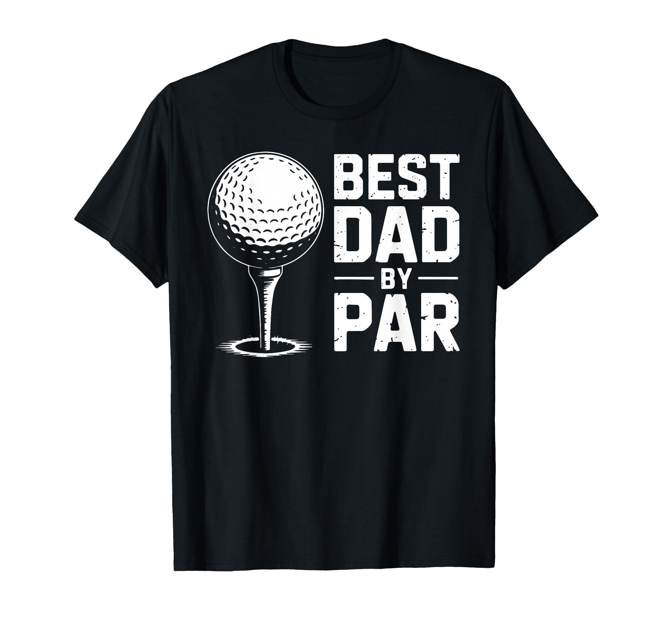 

Best Dad By Per Funny Sarcastic Golf Daddy T-Shirt
