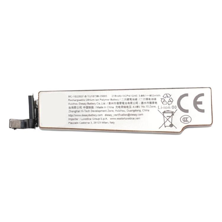High Performances 3.89V Rechargeable Battery Lithium Power Cell For Enhancing Intelligent Eyewear Experience Extended Usage
