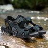 Men's Sandals In Summer Fashion Lightweight Casual Leather Shoes Large Size Sandals for Men