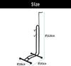 Iimono117 Bicycle Stand 3 Maintenance Simple Stand Black Bicycle Stand Height Adjustable Cycle Stand Display Stand Dual Use Indoor Indoor [Vertical,