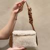 Fashion Lamb Fur Velvet Women's Handbag Retro High-end Crossbody Bag Lambswool Casual Shoulder Bag For Autumn Winter Box Bag