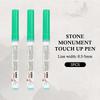 3Pcs Weatherproof Paint Marker Graffiti Pens Golden Tombstone Marker Pen Restores Faded Inscriptions On Gravestones And Granite