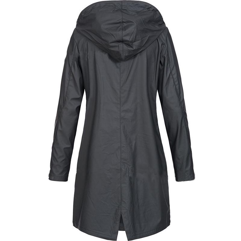Mittellanger Trenchcoat für Damen: Neuankömmling Herbst/Winter Windjacke für Outdoor-Bergsteigen