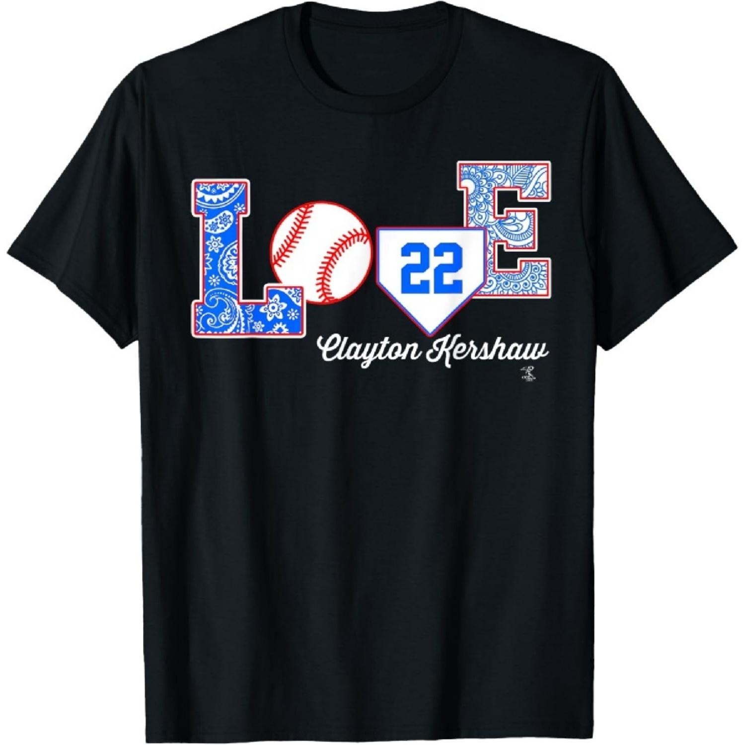 

Clayton Kershaw Love My Player T-Shirt - Apparel T-Shirt S