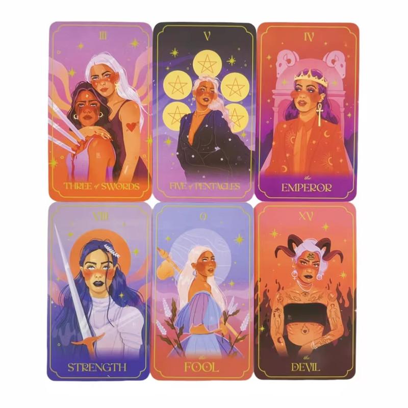 The Lovely Ladies Tarot Cards A 78 Deck Oracle English Visions Divination Edition Borad Hraní her