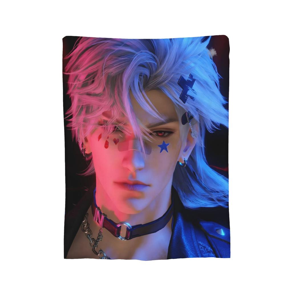 Love And Deepspace Sylus Blankets Coral Fleece Plush Summer  Breathable Super Soft Throw Blanket for Bed Car Bedspread