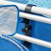 Flexible Pool Hangers Set Of 2 Strong Metallic Suspension clamps For Swimming Pool Accessories And Maintenance Equipment