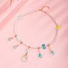 Mobile Phone Chain Material Making DIY Transparent AB 8.7*14.7mm 30pcs Creative Beads Shiny Jewelry Accessories Small Bowknot Decorative  Accessories