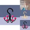 Multipurpose Six Claw Hook With Rotating Claws For Home And Dormitory Storage