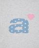 Eiieii Dot Small Letter Tee [Light Gray]
