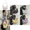 Trendy Street Style Canvas Tote Bag For Women 2024 New Fashionable Lightweight Crossbody Purse