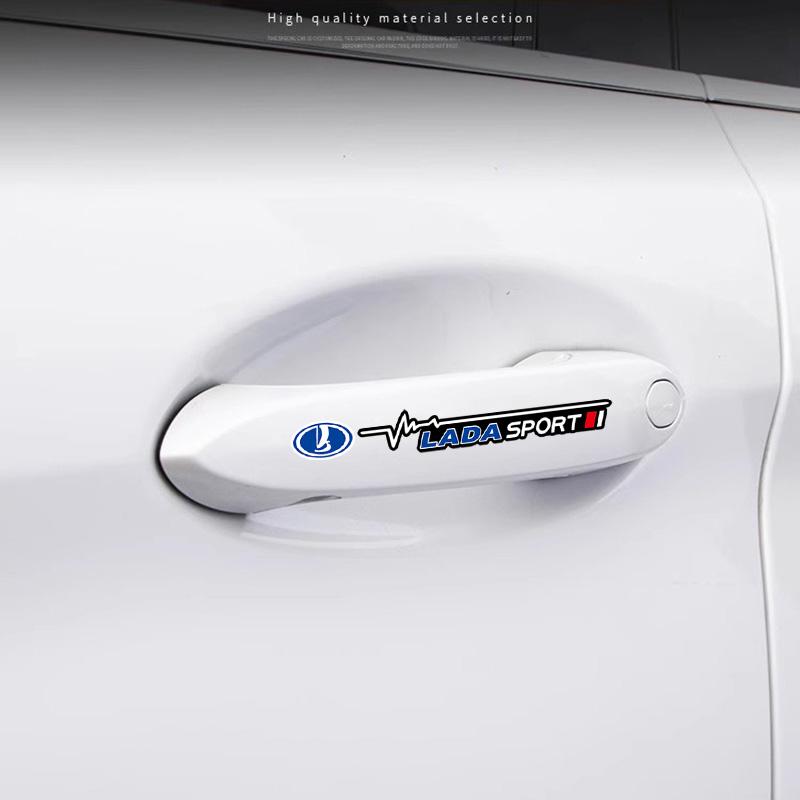 2 Stück Auto Karosserie Fenster Scheibenwischer Aufkleber Decals Zubehör für Lada Vesta Niva Samara Kalina Largus Priora Xray Granta Cross