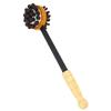 Wooden Massage Hammer Double Head Back Scratcher Handheld Back Knock Massager for Home Office Travel