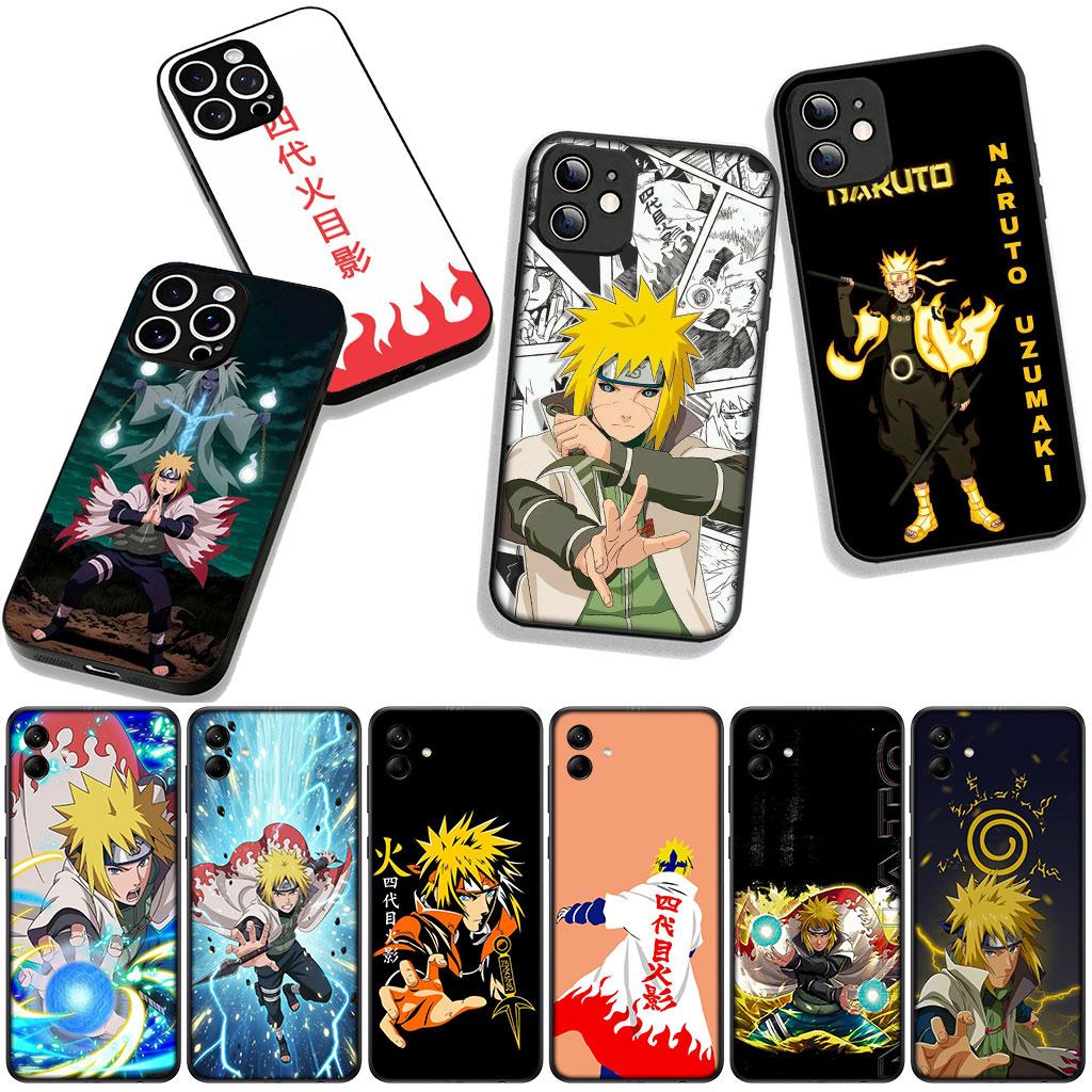 for Samsung Galaxy A25 A37 A57 A12 A14 A41 A50 A51 A70 A71 A72 A21S A04 M15 Note 20 9 8 10 Case Cartoon Narutos Namikaze Minato
