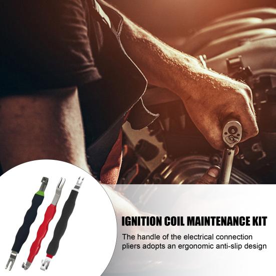 1/2 Pièces Outil de Démontage Séparateur de Connecteur de Terminal Électrique Automobile Conception Double Extrémité Robuste Universel Extracteur de Douille