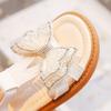 Summer Girls Shoes New Cute Children Butterfly Sandals Soft Soled Open-toe Fashion Versatile Princess Shoes