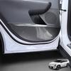 Für Kia EV5 2026 2026 Kohlefaser 4 Stück Tür Anti-Kick-Panel Abdeckung Zierleisten Innenraumleisten Dekorationszubehör