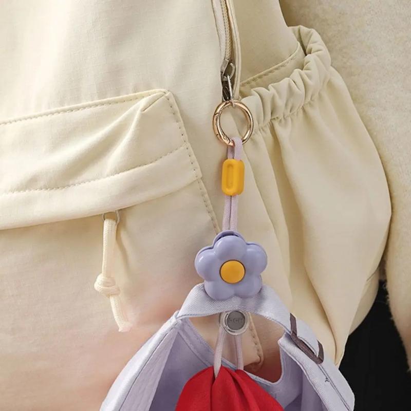 Versatile Hat Clip for Travel by Dopamine Flower Ideal for Sun Hat Storage and Organization