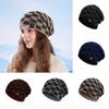 Winter Knitted Cap Women Men Fleece Lined Casual Outdoor Supplies Activities