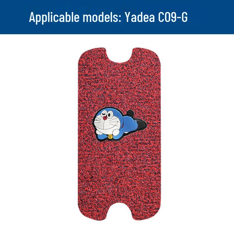 Durable Non-Slip Waterproof Foot Mats for Yadea C09-G Electric Scooter